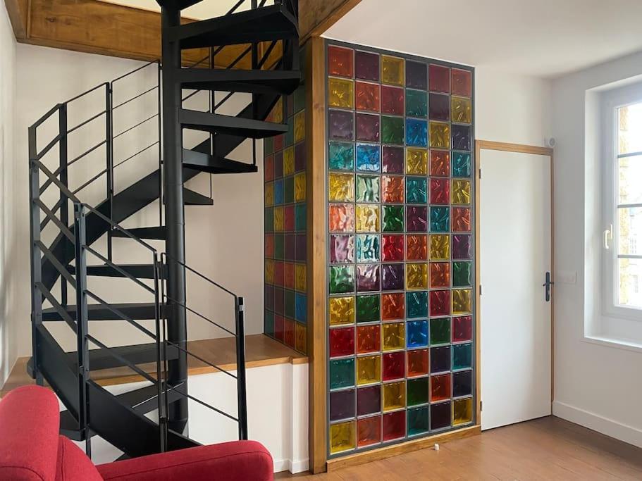 Maison Du Cap Lihou, Duplex Au 1Er Et 2Eme Etage Mansarde, Quartier Historique, 格朗维尔 外观 照片