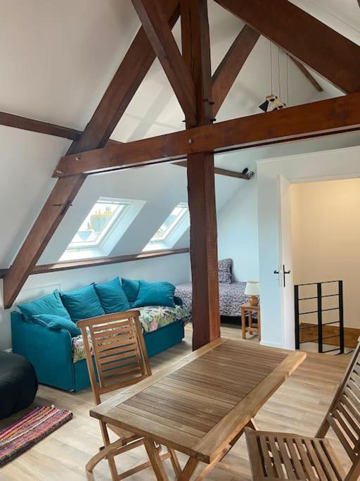 Maison Du Cap Lihou, Duplex Au 1Er Et 2Eme Etage Mansarde, Quartier Historique, 格朗维尔 外观 照片