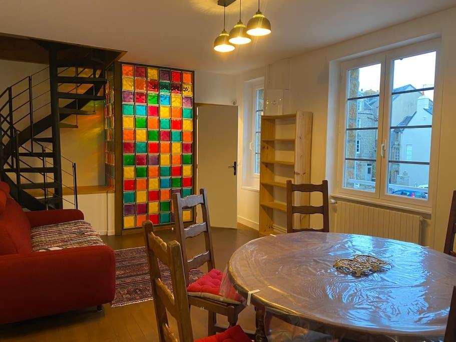Maison Du Cap Lihou, Duplex Au 1Er Et 2Eme Etage Mansarde, Quartier Historique, 格朗维尔 外观 照片